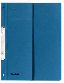 Einhakhefter Falken DIN A4 250g/m² Manilakarton blau Falken DIN A4 250g/m² Manilakarton blau FALKEN