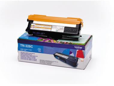 Toner Brother Originalzubehör TN-328C ca 6000 Seiten cyan BROTHER