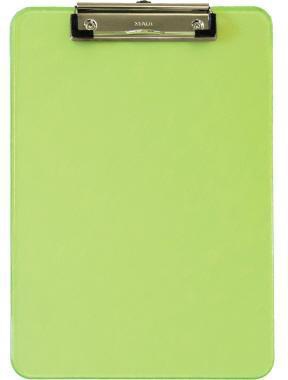 Klemmbrett MAUL MAULneon 226 x 318 cm (B x H) DIN A4 Kunststoff grün transparent MAUL