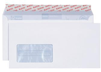 Briefumschlag ELCO Proclima DIN lang+ 229 x 114 mm (B x H) mit Fenster 100g/m² mit Haftklebung Papier 100 % recycelt