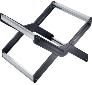 Hängekorb Leitz DIN A4 25 Hängemappen Polystyrol/Aluminium dunkelgrau LEITZ