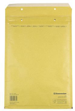 Luftpolstertasche Soennecken G/4 mit Haftklebung Kraftpapier natronbraun 100 St/Pack SOENNECKEN