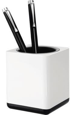 Stifteköcher HAN i-Line 79 x 96 x 79 cm (B x H x T) ABS Kunststoff weiß/schwarz HAN