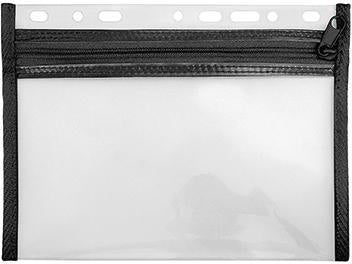 Reißverschlusstasche Veloflex VELOBAG® XXS Eurolochung Polypropylen schwarz VELOFLEX