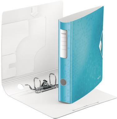 Ordner Leitz Active WOW 65mm DIN A4 Werkstoff: Polyfoam eisblau LEITZ