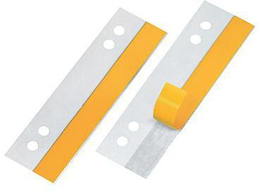 Heftstreifen Veloflex HEFTFIX® 3 x 105 cm (B x H) Hartfolie glasklar 100 St/Pack VELOFLEX