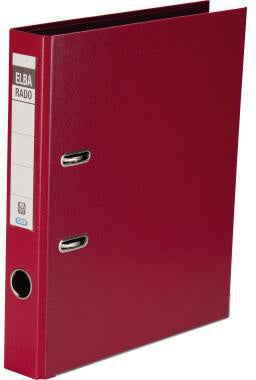 Ordner ELBA rado plast 50mm DIN A4 Werkstoff: Pappe Material der Kaschierung außen: PVC Material der Kaschierung innen: PVC