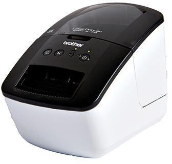 Etikettendrucker Brother QL-700 59mm 93 Etik/Min USB 20 inkl 2 Starter-Etikettenrollen USB-Kabel Netzkabel