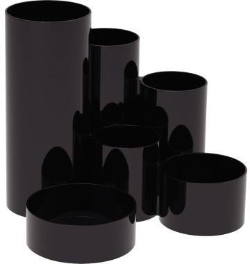 Stifteköcher MAUL MAULtubo 15 x 125 cm (D x H) Polystyrol schwarz MAUL