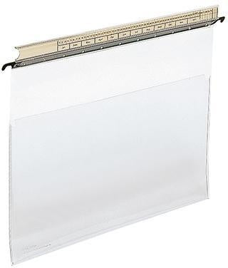 Hängetasche Leitz ALPHA® DIN A4 PVC/weißhfolie transparent LEITZ - VPE: 25