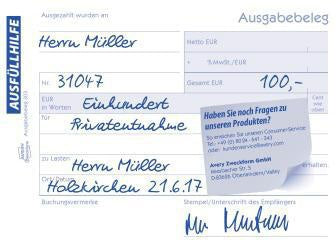 Ausgabebeleg Avery Zweckform DIN A6 quer nicht selbstdurchschreibend 50 Bl AVERY ZWECKFORM – Ansicht 4