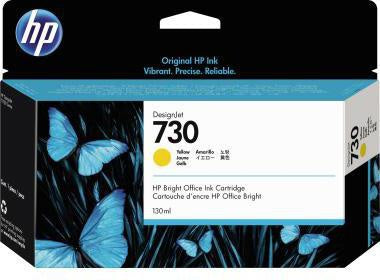 Tintenpatrone HP Originalzubehör 730 gelb 130ml HP Originalzubehör 730 gelb 130ml HP