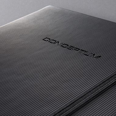 Notizbuch SIGEL Conceptum ca DIN A5 kariert schwarz 97 Bl SIGEL – Ansicht 5
