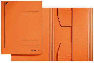 Jurismappe Leitz DIN A4 Pendareckarton 100 % recycelt orange LEITZ