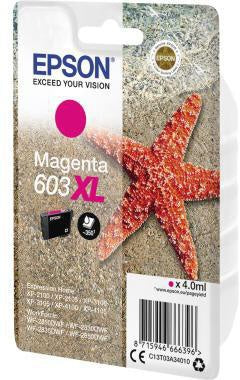 Tintenpatrone Epson Originalzubehör 603XL ca 350 Seiten magenta 4ml EPSON