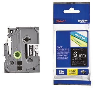Schriftbandkassette Brother P-touch TZe-315 6 mm x 8 m (B x L) schwarz weiß BROTHER