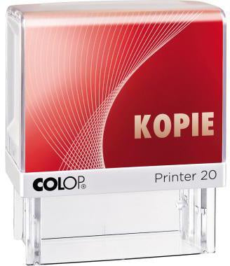 Textstempel COLOP® Printer 20 38 x 14 mm (B x H) KOPIE rot COLOP