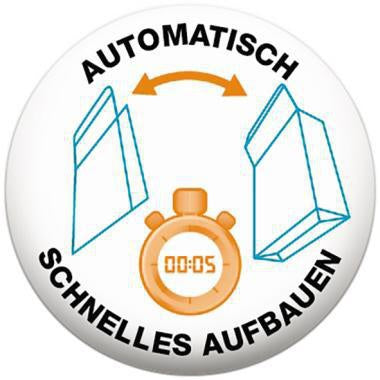 Archivschachtel ELBA tric 10 x 27 x 34 cm (B x H x T) DIN A4 mit Archivdruck Wellpappe grau/weiß ELBA – Ansicht 6