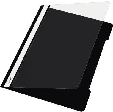 Schnellhefter Leitz DIN A4 Polypropylenfolie schwarz Leitz DIN A4 Polypropylenfolie schwarz LEITZ