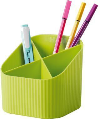Stifteköcher HAN Re-X-LOOP 111 x 105 x 111 cm (B x H x T) Polypropylen 100 % recycelt lemon HAN – Ansicht 3