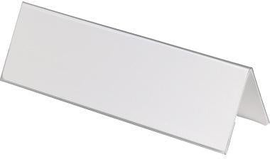Tischnamensschild DURABLE 297 x 105/210 mm (B x H) PVC-Hartfolie transparent 25 St/Pack DURABLE