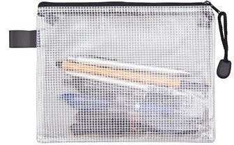 Reißverschlusstasche DIN A5 PVC schwarz DIN A5 PVC schwarz NEUTRALWARE