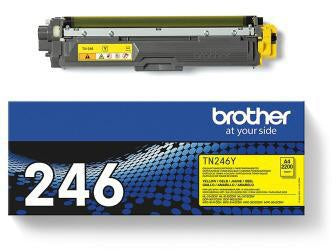 Toner Brother Originalzubehör TN-246Y ca 2200 Seiten gelb BROTHER