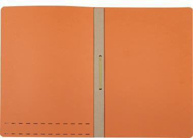 Pendelhefter ELBA DIN A4 250g/m² Amtsheftung mit Organisationsaufdruck Manilakarton recycelt orange ELBA
