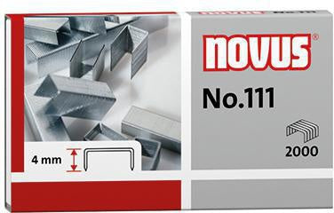 Heftklammer NOVUS No 111 Heftgeräte Heftzangen Stahl verzinkt 2000 St/Pack NOVUS