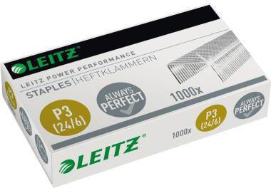 Heftklammer Leitz P3 24/6 Leitz Heftgerät 5500 5501 5502 5503 5505 5521 Heftzange 5548 Stahl verzinkt 1000 St/Pack LEITZ