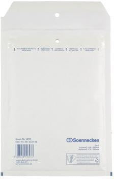 Luftpolstertasche Soennecken C/0 mit Haftklebung Kraftpapier weiß 100 St/Pack SOENNECKEN