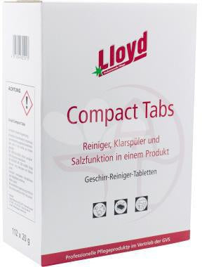 Spülmaschinentabs Lloyd Compact 112 x 18 g/Pack Lloyd Compact 112 x 18 g/Pack LLOYD