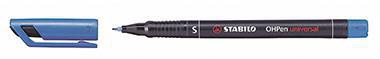 Folienstift STABILO® OHPen universal 04mm blau nicht dokumentenecht STABILO