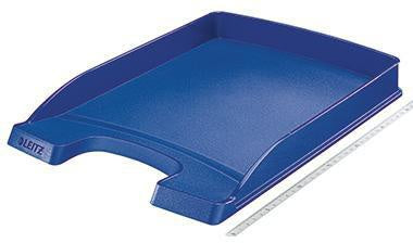 Briefablage Leitz Plus flach DIN A4 Polystyrol Farbe: blau LEITZ