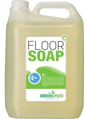 Bodenreiniger GREENSPEED FLOOR SOAP Lemon nicht dermatologisch getestet biologisch abbaubar 1125 Kunststoff 5l GREENSPEED