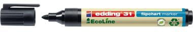 Flipchartmarker edding 31 EcoLine 15-3mm schwarz edding 31 EcoLine 15-3mm schwarz EDDING