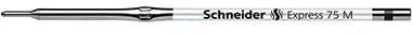 Kugelschreibermine Schneider Express 75 Schneider Kugelschreiber 05mm M schwarz Express 75 dokumentenecht SCHNEIDER - VPE: 10