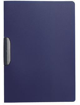 Klemmmappe DURABLE DURASWING® DIN A4 Polypropylen Farbe der Rückseite: dunkelblau Farbe der Klemme: graphit DURABLE