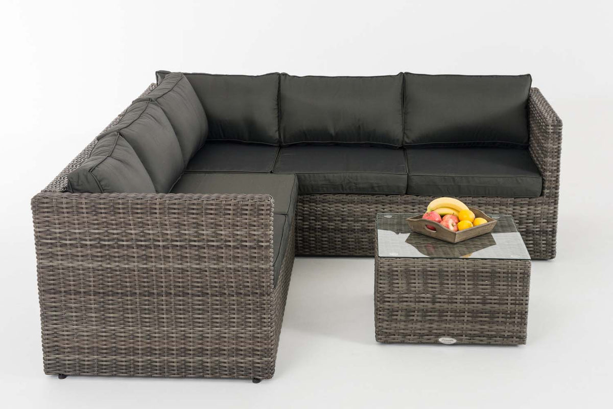 Ecksofa-Garnitur Liberi 5mm Anthrazit – Ansicht 2