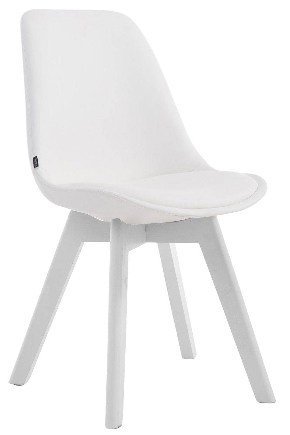 Stuhl Manado Kunstleder Weiß – Ansicht 10