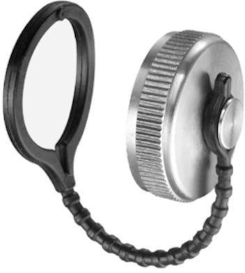 SCHELL Verschlusskappe mit Kette und Dichtscheibe Messing 3/4Z SCHELL