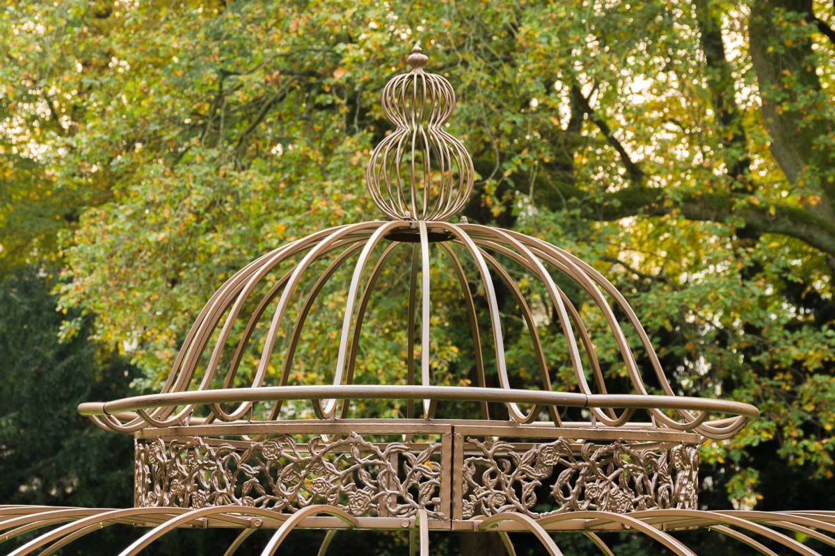 Luxus Pavillon Romantik V2 rund 350 cm – Ansicht 3