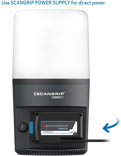 LED-Strahler AREA 6 CONNECT 54 W 3000-6000 lm IP65 SCANGRIP – Ansicht 3