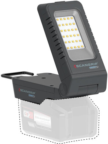 LED-Strahler BASIC CONNECT 97 W 1000 lm 52 Ah 18 V IP30 SCANGRIP