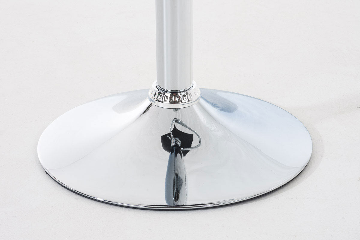 2er Set Barhocker Hoover Kunststoff chrom – Ansicht 8