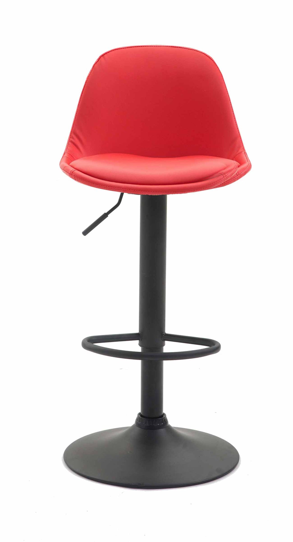 Barhocker Kiel Vollgepolstert Kunstleder schwarz – Ansicht 11