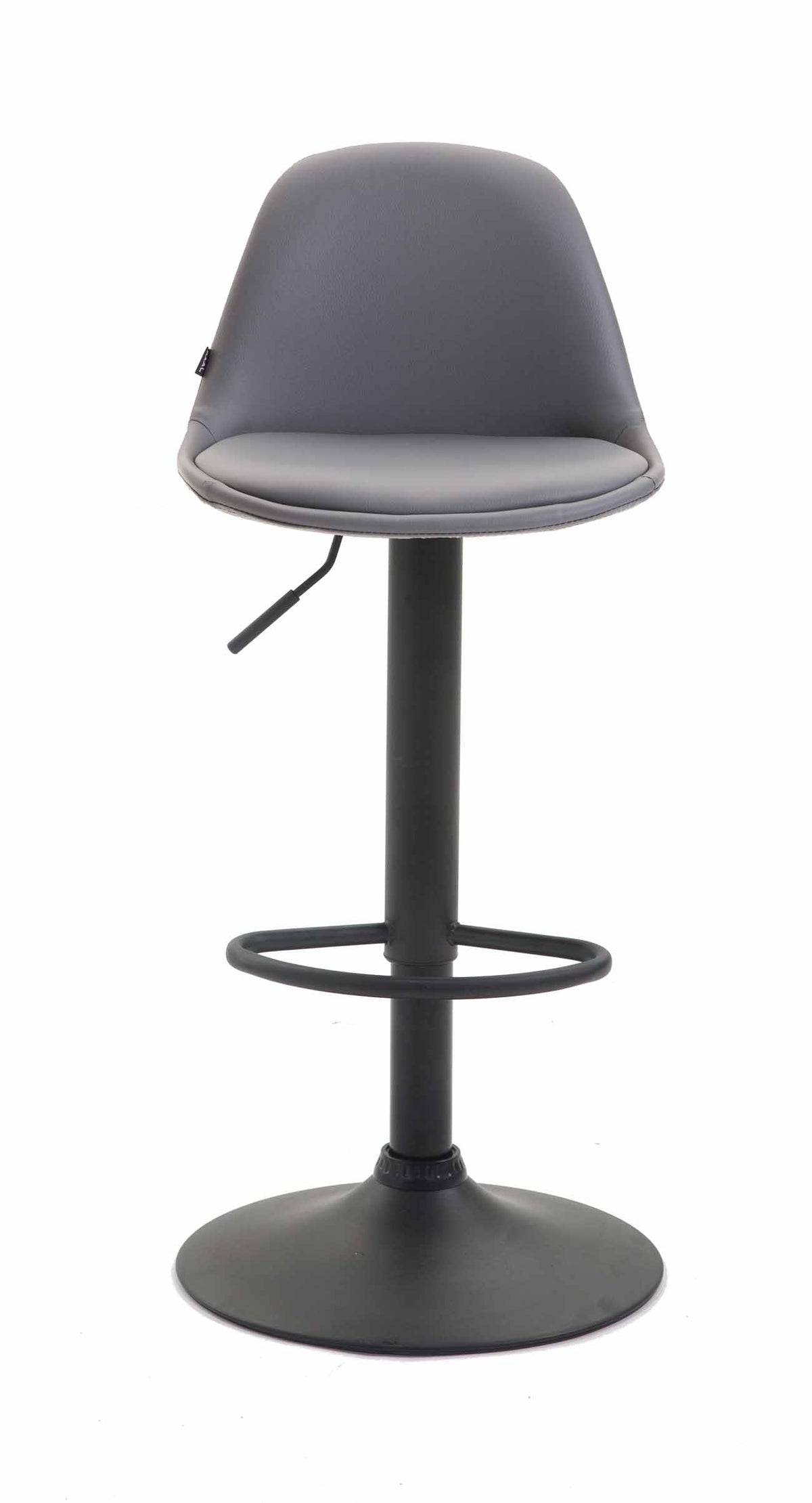 Barhocker Kiel Vollgepolstert Kunstleder schwarz – Ansicht 5