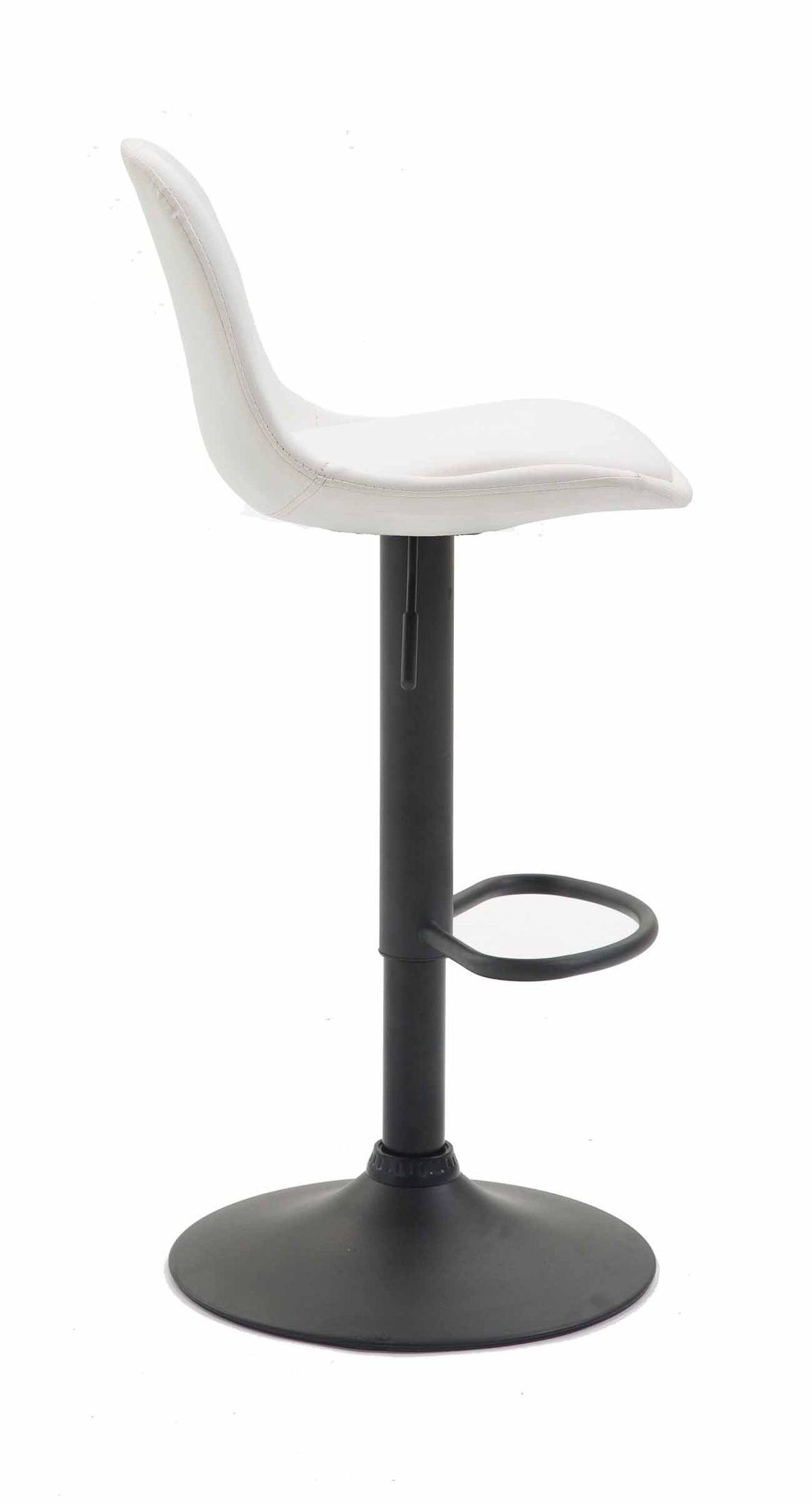 Barhocker Kiel Vollgepolstert Kunstleder schwarz – Ansicht 9