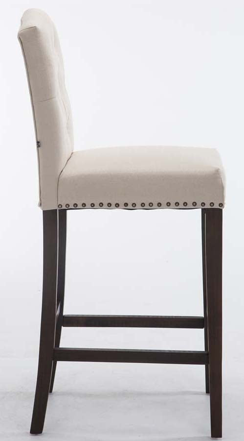 2er Set Barhocker Louise Stoff antik – Ansicht 12