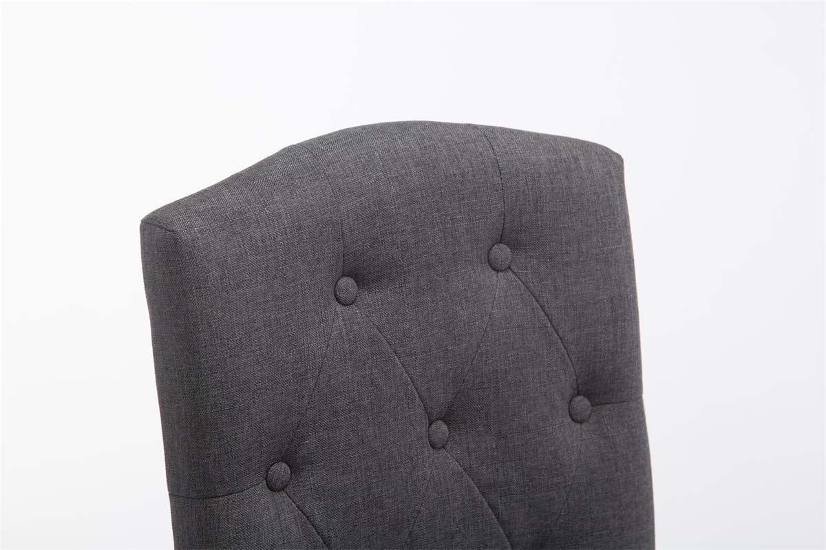 2er Set Barhocker Louise Stoff antik-hell – Ansicht 7
